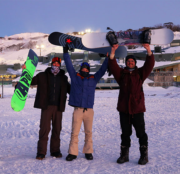 Perisher Neon Night Skiing